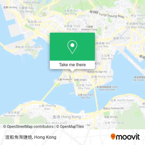 渡船角海鹽燒地圖