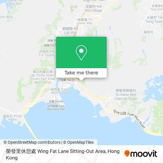 榮發里休憩處 Wing Fat Lane Sitting-Out Area map