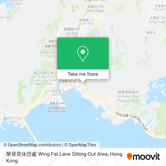 榮發里休憩處 Wing Fat Lane Sitting-Out Area map