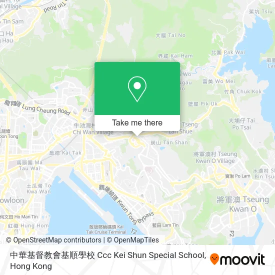 中華基督教會基順學校 Ccc Kei Shun Special School地圖