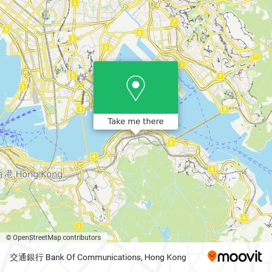 交通銀行 Bank Of Communications map