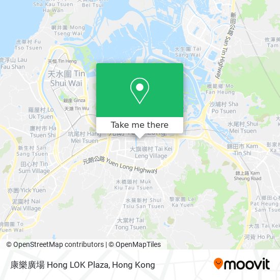 康樂廣場 Hong LOK Plaza map