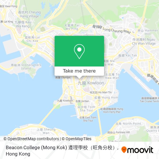 Beacon College (Mong Kok) 遵理學校（旺角分校） map