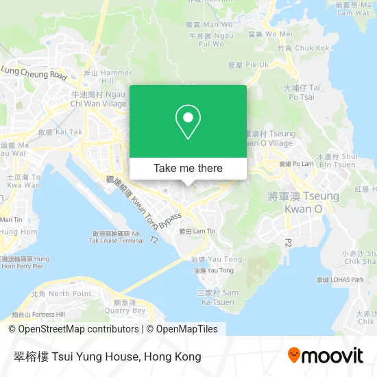 翠榕樓 Tsui Yung House map