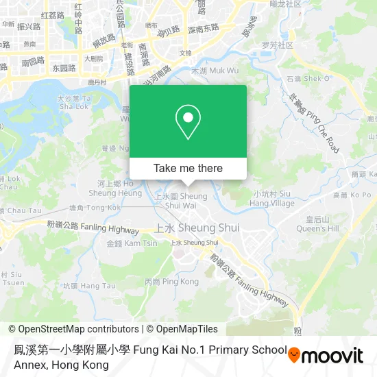 鳳溪第一小學附屬小學 Fung Kai No.1 Primary School Annex map