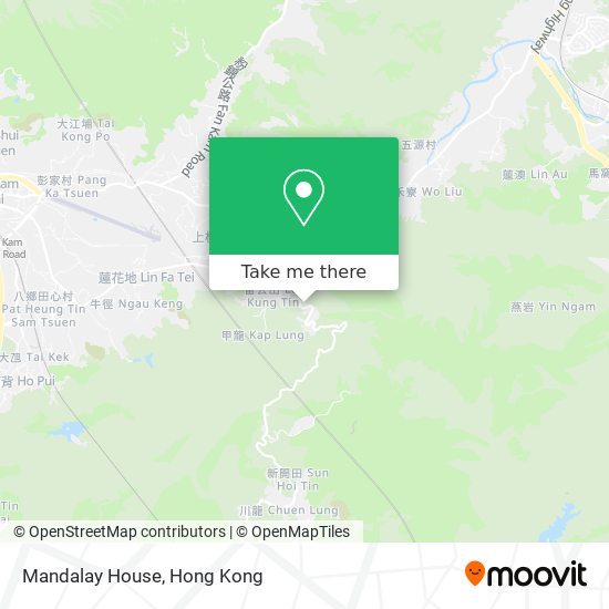 Mandalay House map