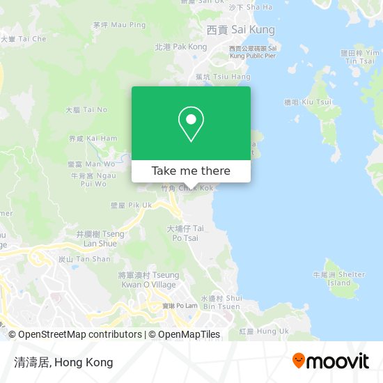 清濤居地圖