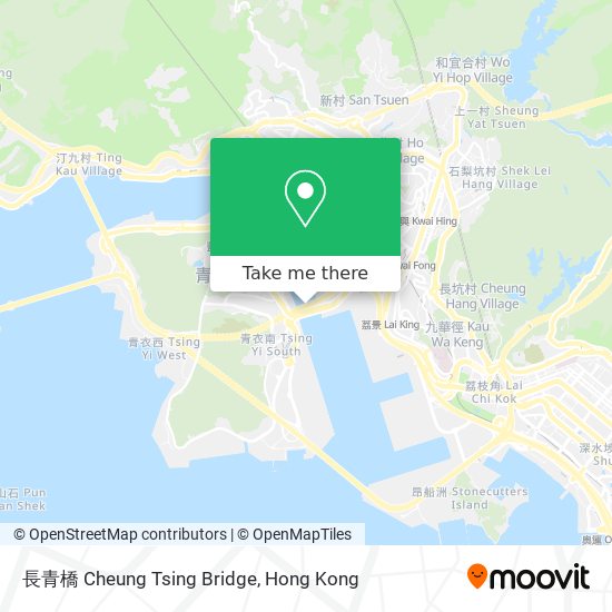長青橋 Cheung Tsing Bridge地圖