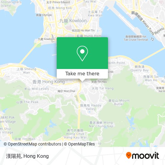漢陽苑地圖