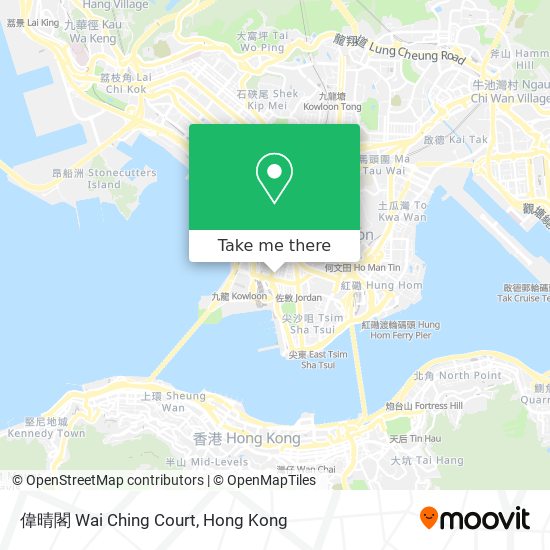 偉晴閣 Wai Ching Court map
