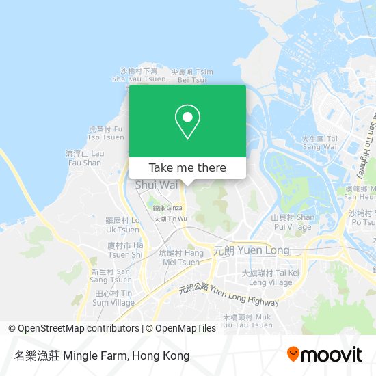 名樂漁莊 Mingle Farm map