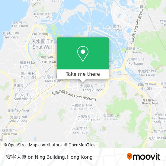 安寧大廈 on Ning Building地圖
