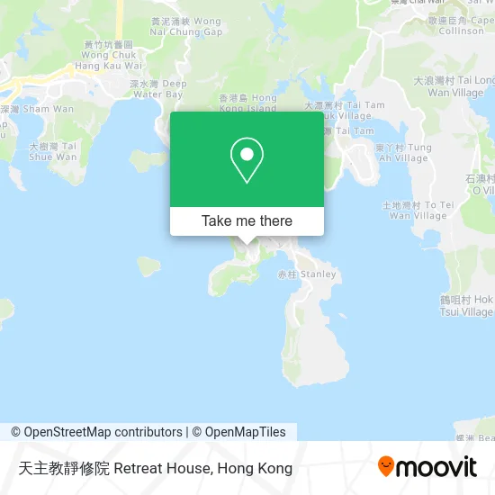 天主教靜修院 Retreat House map