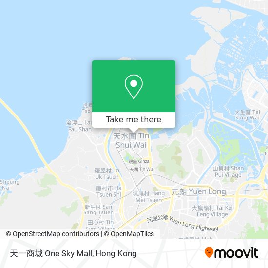 天一商城 One Sky Mall map