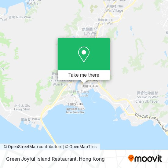 Green Joyful Island Restaurant map