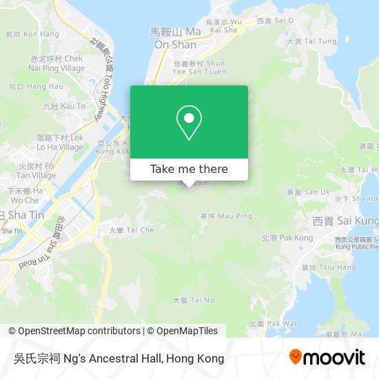 吳氏宗祠 Ng's Ancestral Hall map