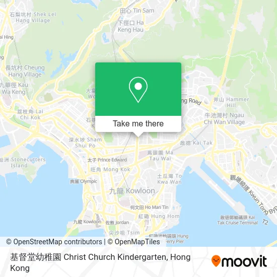 基督堂幼稚園 Christ Church Kindergarten map