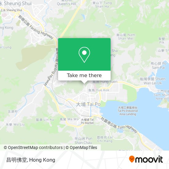 昌明佛堂 map