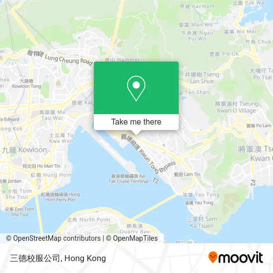 三德校服公司地圖