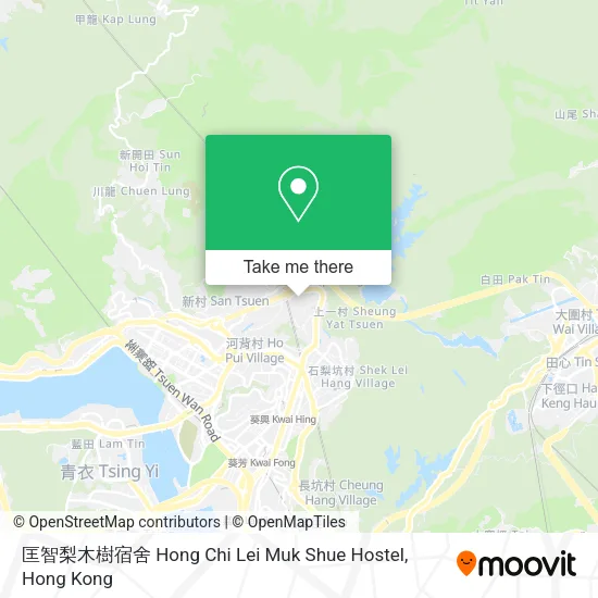 匡智梨木樹宿舍 Hong Chi Lei Muk Shue Hostel地圖
