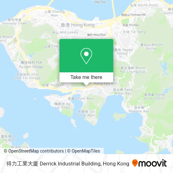 得力工業大廈 Derrick Industrial Building map