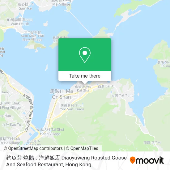 釣魚翁 燒鵝．海鮮飯店 Diaoyuweng Roasted Goose And Seafood Restaurant map