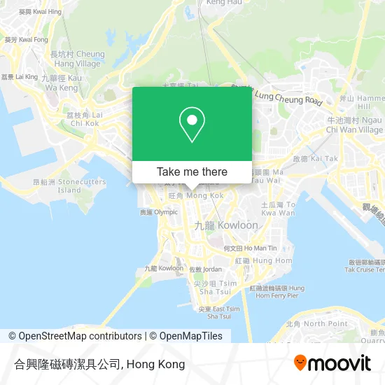 合興隆磁磚潔具公司地圖