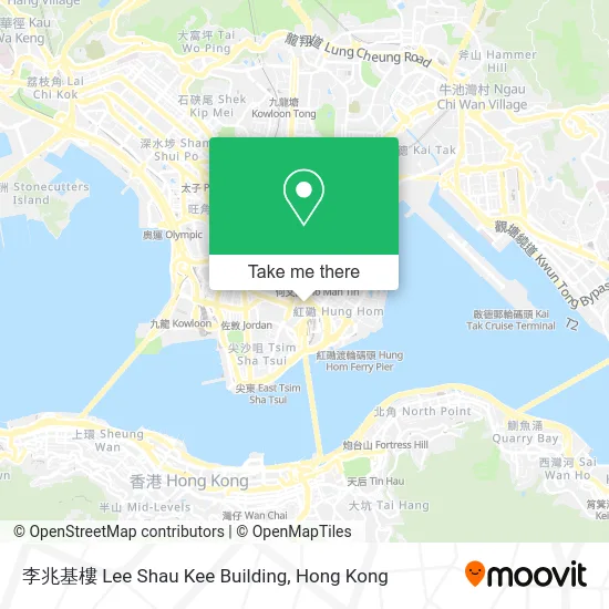 李兆基樓 Lee Shau Kee Building map