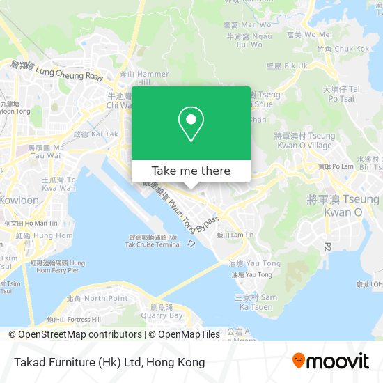 Takad Furniture (Hk) Ltd map