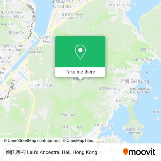 劉氏宗祠 Lau's Ancestral Hall map