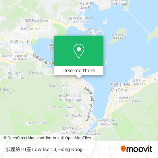 低座第10座 Lowrise 10 map