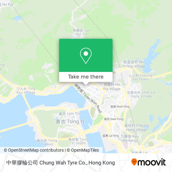 中華膠輪公司 Chung Wah Tyre Co.地圖