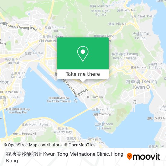 觀塘美沙酮診所 Kwun Tong Methadone Clinic map