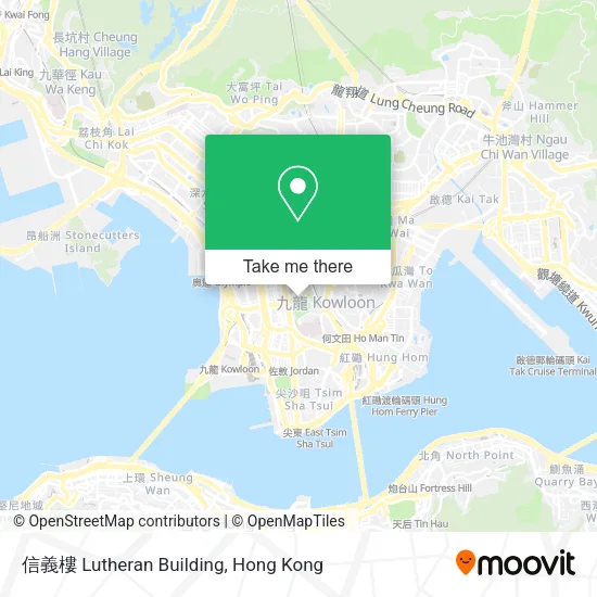 信義樓 Lutheran Building map