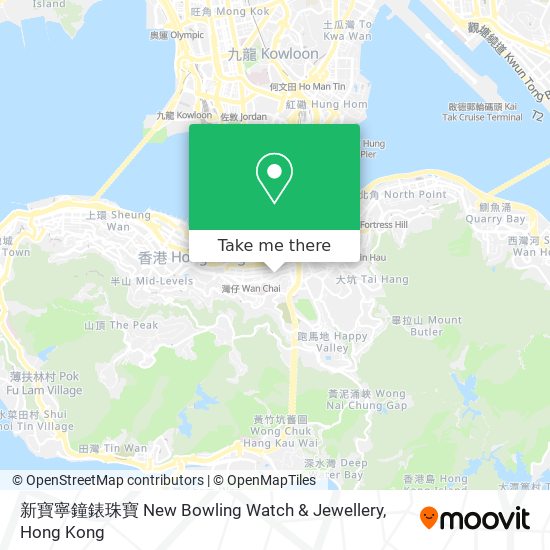 新寶寧鐘錶珠寶 New Bowling Watch & Jewellery map
