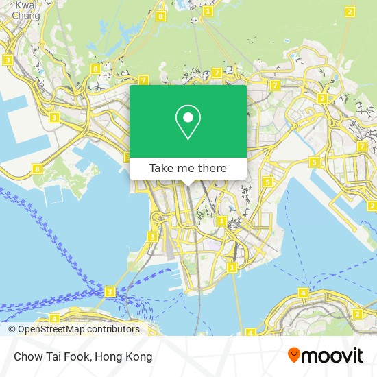 Chow Tai Fook map