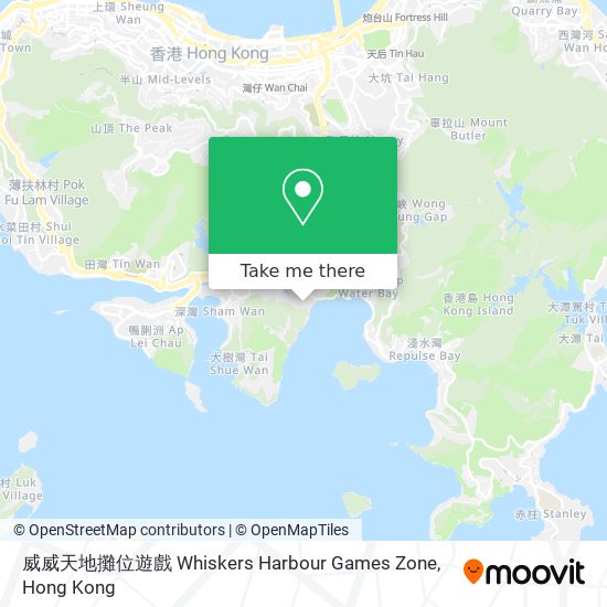 威威天地攤位遊戲 Whiskers Harbour Games Zone map