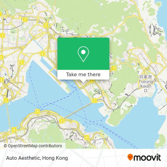 Auto Aesthetic map