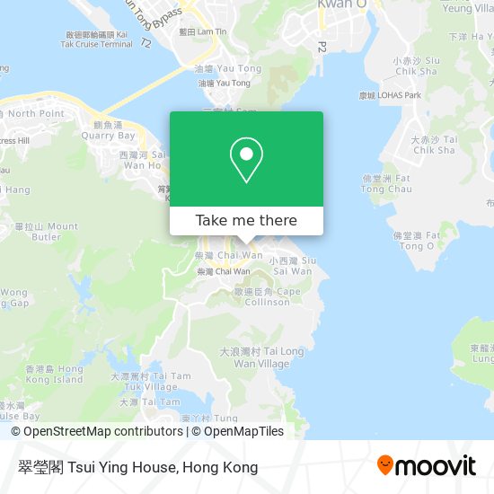 翠瑩閣 Tsui Ying House map