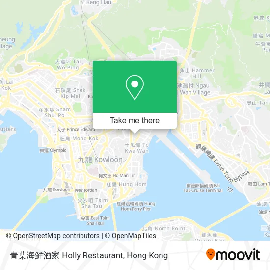 青葉海鮮酒家 Holly Restaurant地圖