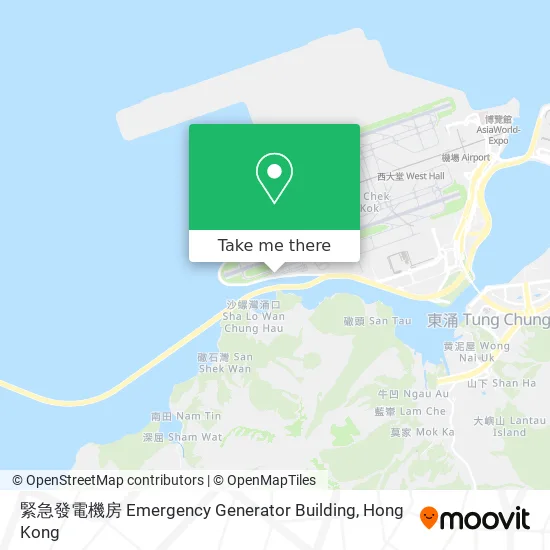 緊急發電機房 Emergency Generator Building地圖