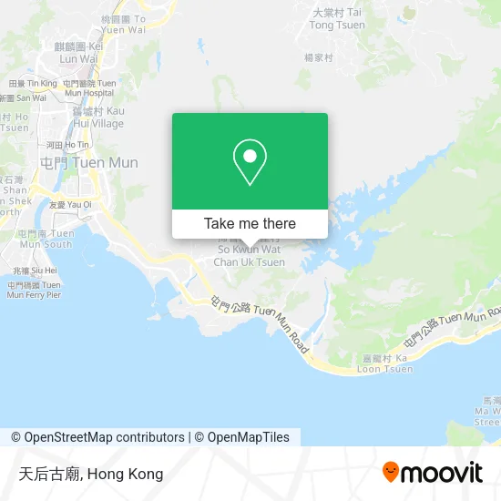天后古廟 map