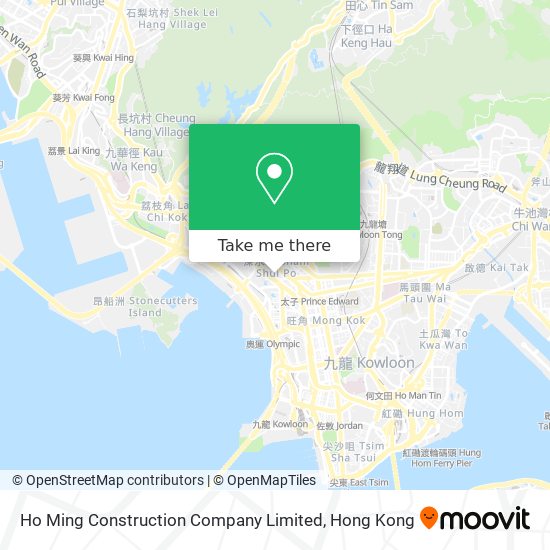 Ho Ming Construction Company Limited地圖