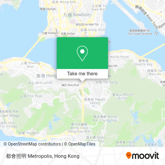 都會照明 Metropolis map