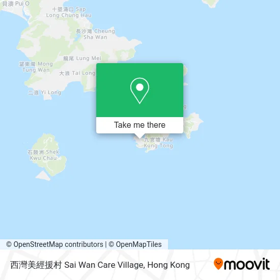 西灣美經援村 Sai Wan Care Village map