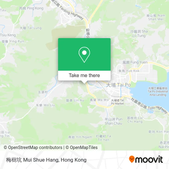 梅樹坑 Mui Shue Hang map