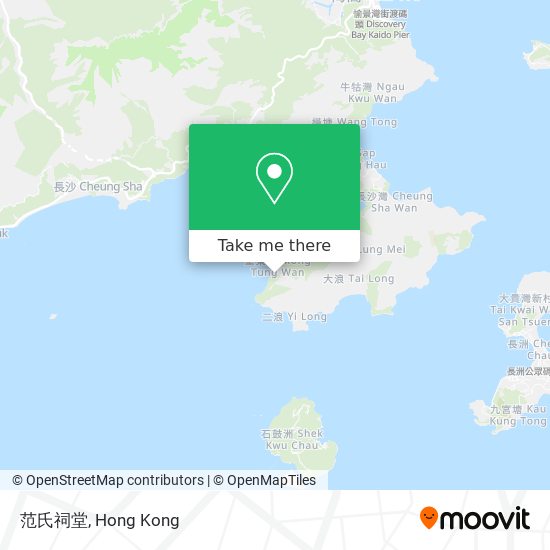 范氏祠堂 map