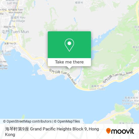 海琴軒第9座 Grand Pacific Heights Block 9 map