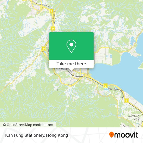 Kan Fung Stationery map