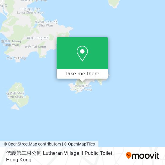 信義第二村公廁 Lutheran Village II Public Toilet map